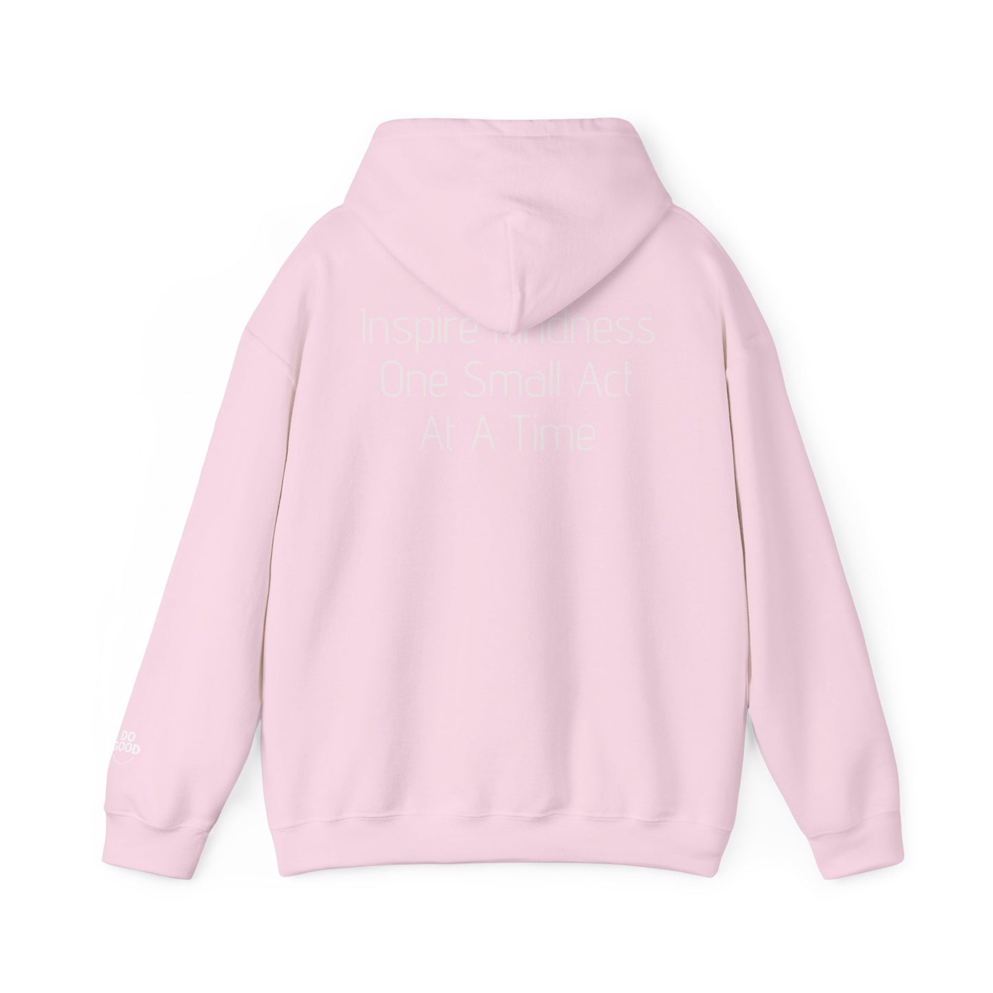 The Do Good =) Cozy Unisex Hooded Sweatshirt - Wear the Message to Inspire Kindness, One Small Act at a Time!