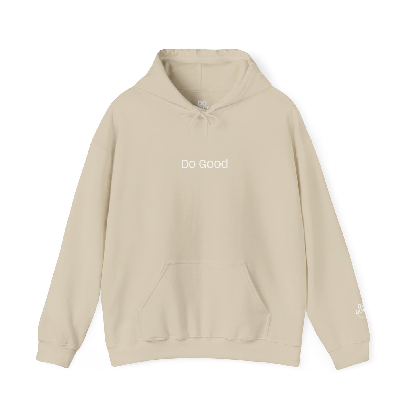 The Do Good =) Cozy Unisex Hooded Sweatshirt - Wear the Message to Inspire Kindness, One Small Act at a Time!