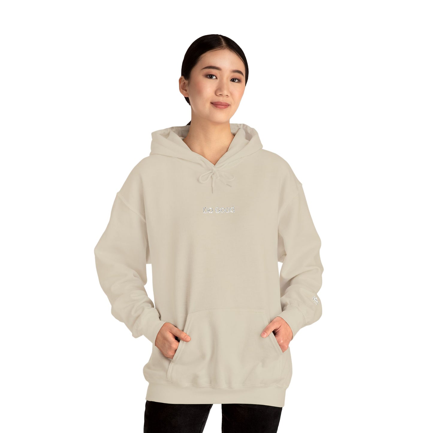 The Do Good =) Heavy Blend™ Cozy Unisex Hooded Sweatshirt - Wear the Message to Inspire Kindness, One Small Act at a Time!
