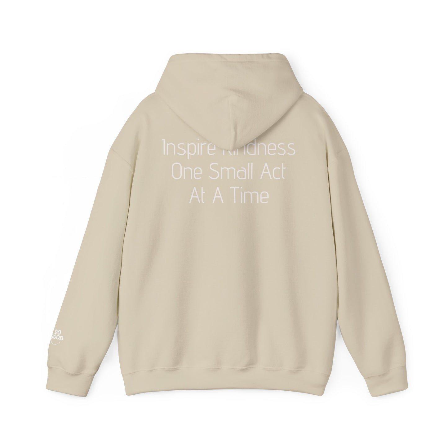 The Do Good =) Cozy Unisex Hooded Sweatshirt - Wear the Message to Inspire Kindness, One Small Act at a Time!