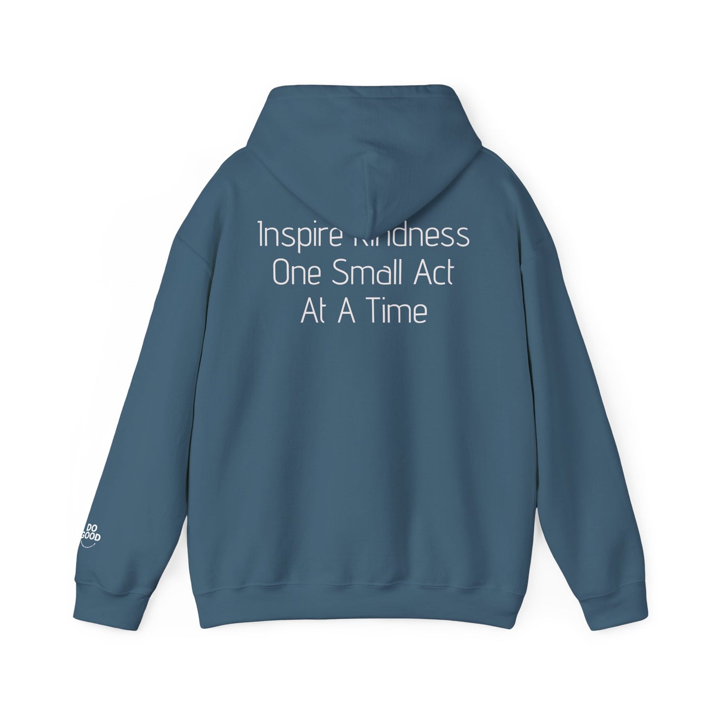 The Do Good =) Cozy Unisex Hooded Sweatshirt - Wear the Message to Inspire Kindness, One Small Act at a Time!