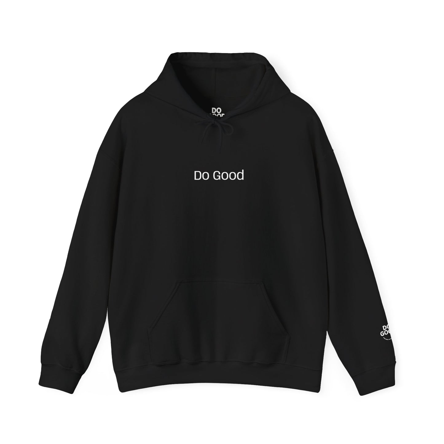 The Do Good =) Cozy Unisex Hooded Sweatshirt - Wear the Message to Inspire Kindness, One Small Act at a Time!