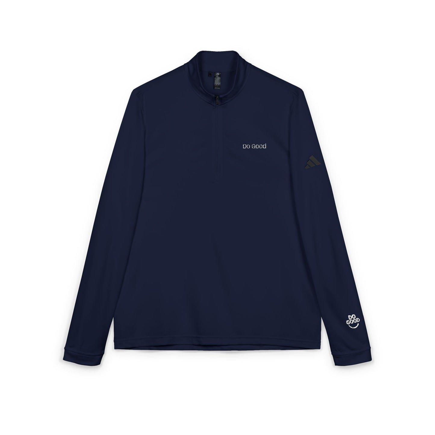 The Do Good Adidas® Quarter-Zip Do Good Pullover - Wear the Message to Inspire Kindness, One Small Act at a Time!