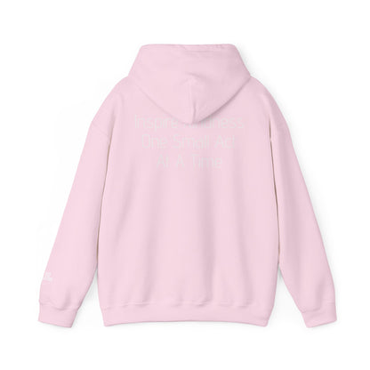 The Do Good =) Cozy Unisex Hooded Sweatshirt - Wear the Message to Inspire Kindness, One Small Act at a Time!