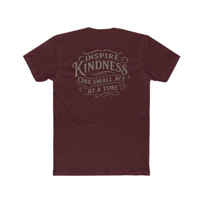 Do Good, Small Acts of Kindness Signature Tee Shirt:  Motivational Gift for Friends and Great for the Gym or Comfort at Home.