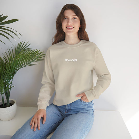 The Do Good =) Crewneck Sweatshirt - Wear the Message to Inspire Kindness, One Small Act at a Time!