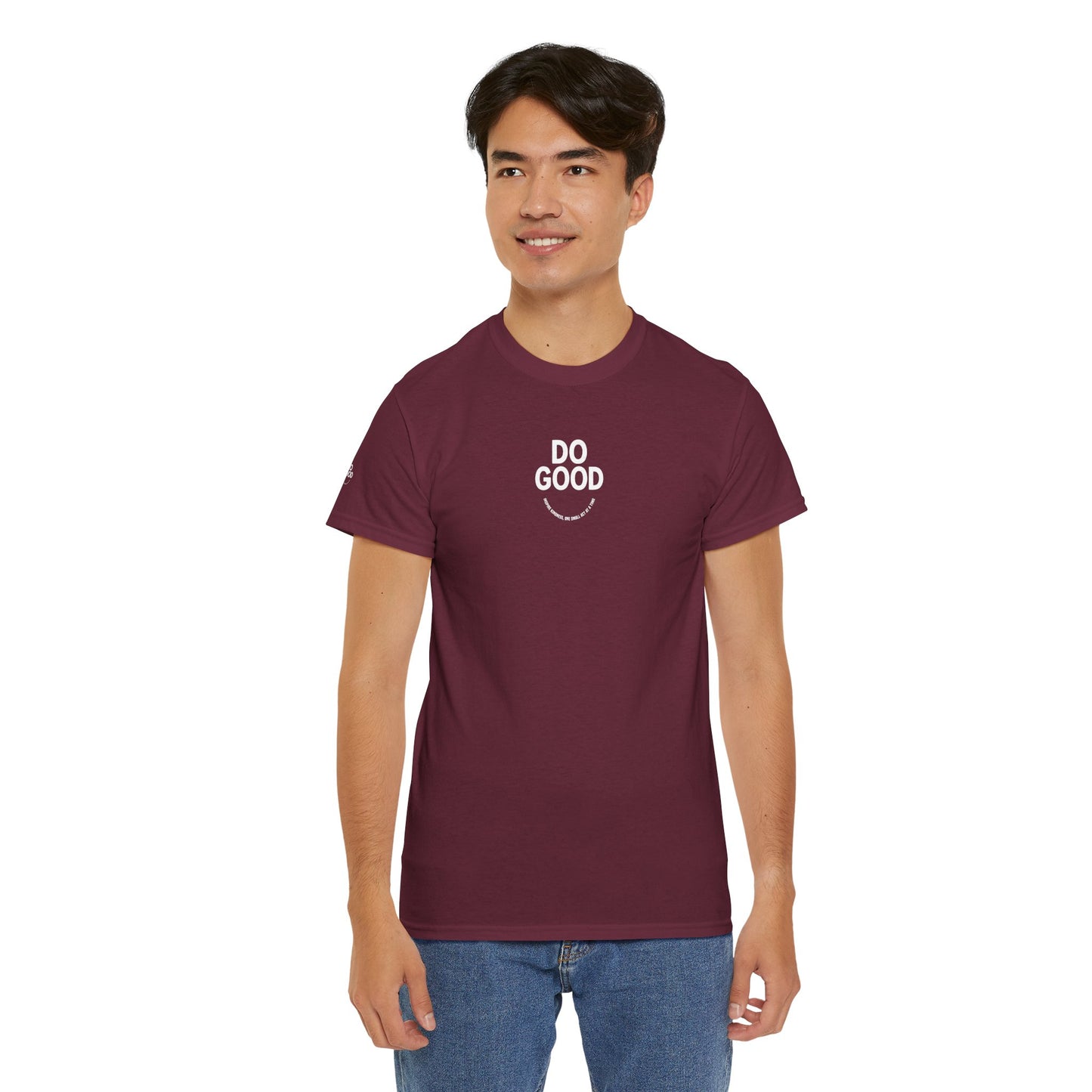 Do Good, Dalai Lama Quote Tee - Unisex Heavy Cotton T-Shirt, Motivational Shirt, Kindness Gift, Positive Vibes Clothing, Casual Wear
