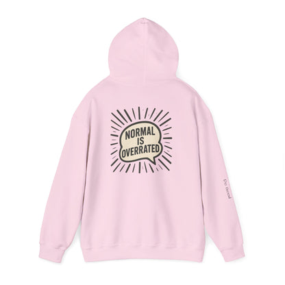 Heavy Blend Hoodie Normal is Overrated HyperFocus Do Good Sweatshirt
