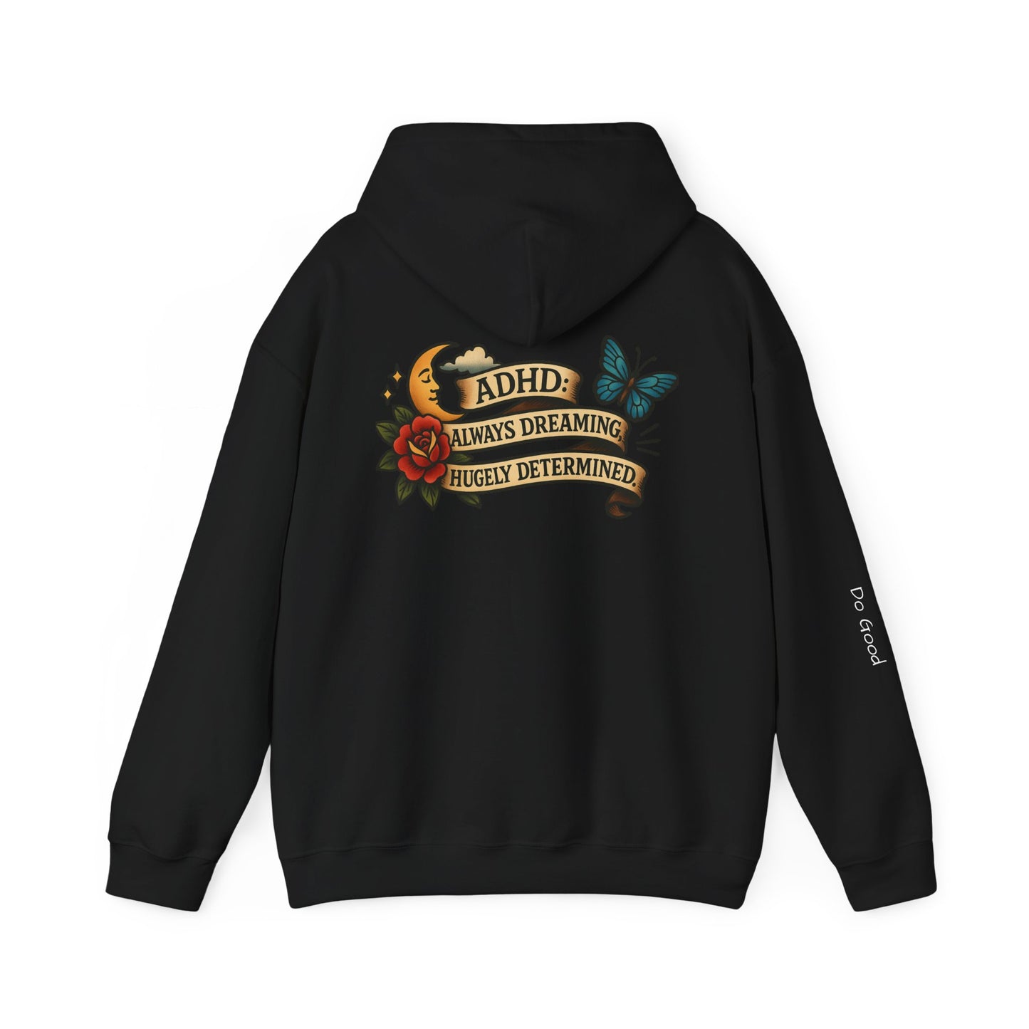 ADHD: Always Dreaming, Hugely Determined, HyperFocus Hoodie - Motivational Sweatshirt , ADHD, Everyday Comfort[...]