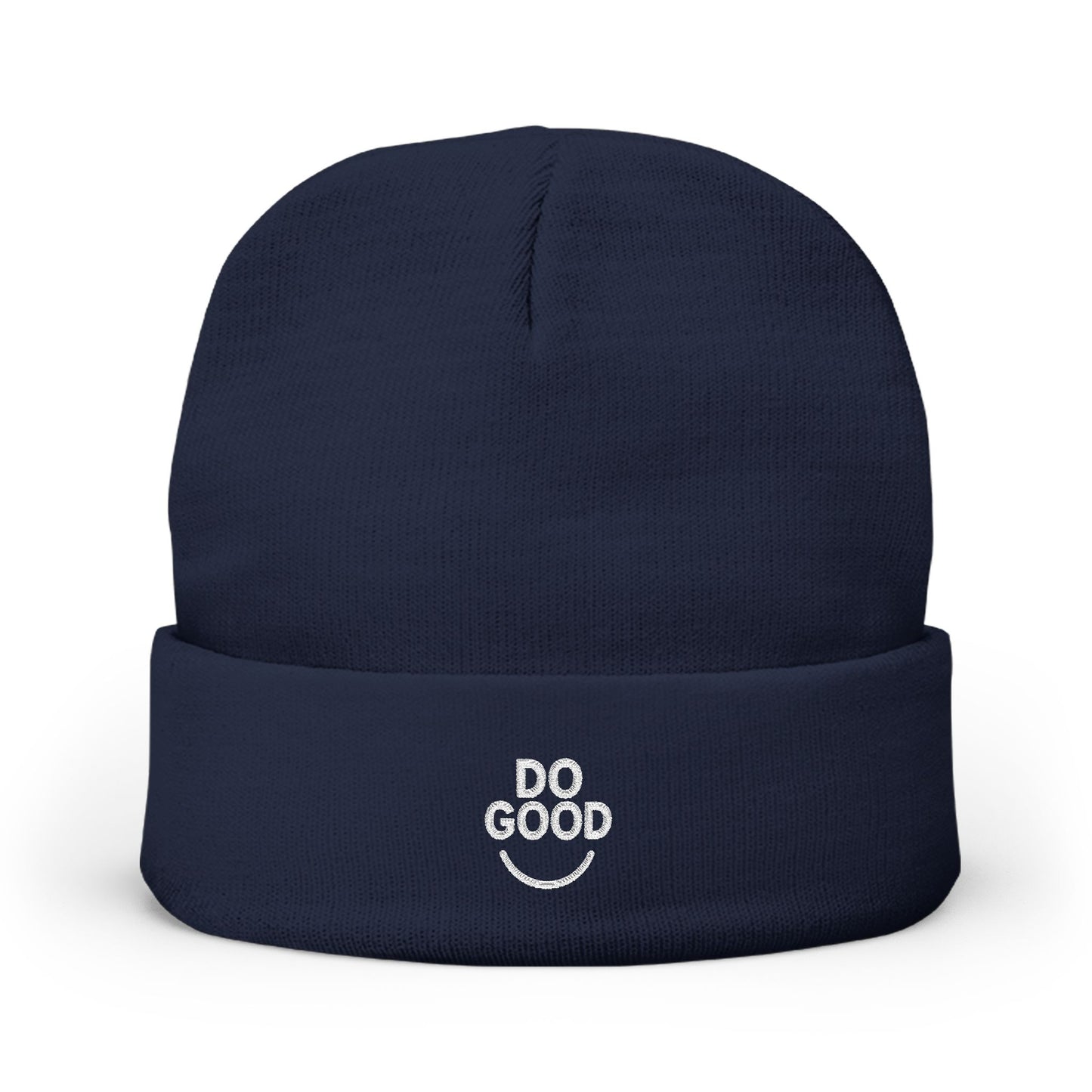 Do Good Knitted Beanie - Cozy Winter Accessory, Unisex Gift for Everyone, Positive Vibes, Holiday Essential, Beanie Hat