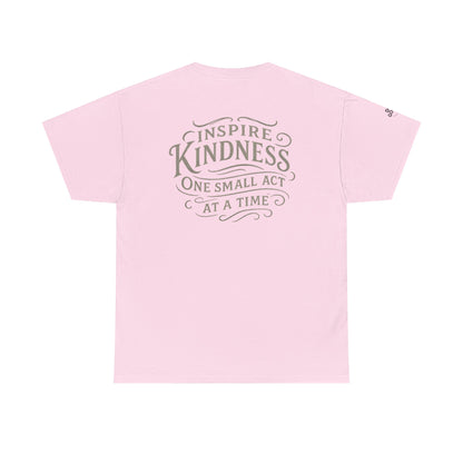 Do Good, Small Acts of Kindness Tee - Unisex Heavy Cotton T-Shirt, Motivational Shirt, Kindness Gift, Positive Vibes Clothing, Casual Wear