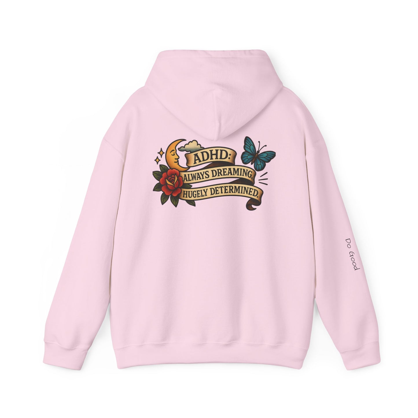 ADHD: Always Dreaming, Hugely Determined, HyperFocus Hoodie - Motivational Sweatshirt , ADHD, Everyday Comfort[...]