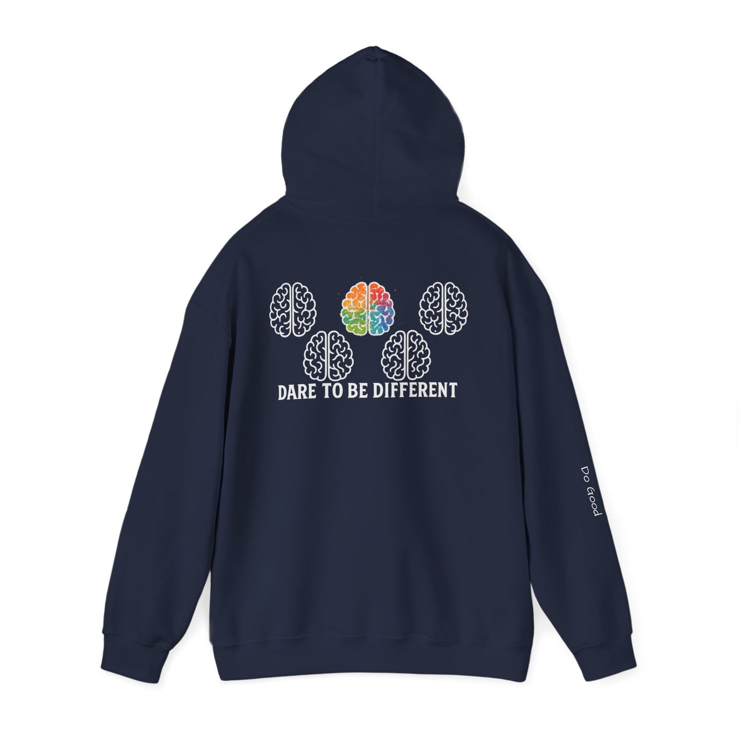 Dare to be Different, HyperFocus Hoodie - Motivational ADHD Sweatshirt, Everyday Comfort[...]