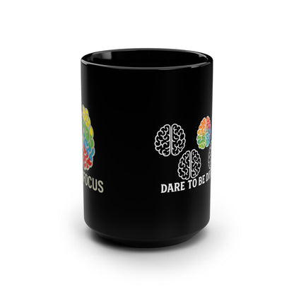 Dare to Be Different, Hyperfocus Mug - Supporting and Empowering ADHD