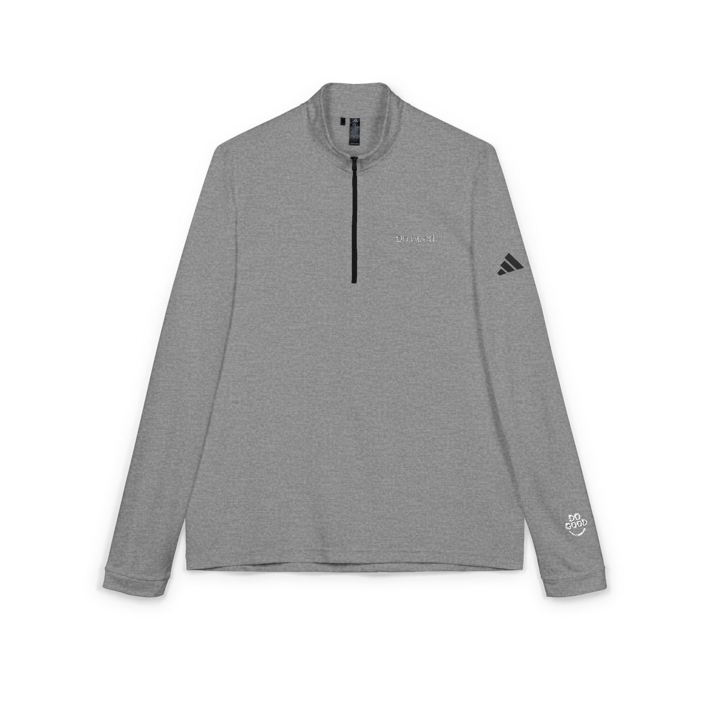 The Do Good Adidas® Quarter-Zip Do Good Pullover - Wear the Message to Inspire Kindness, One Small Act at a Time!