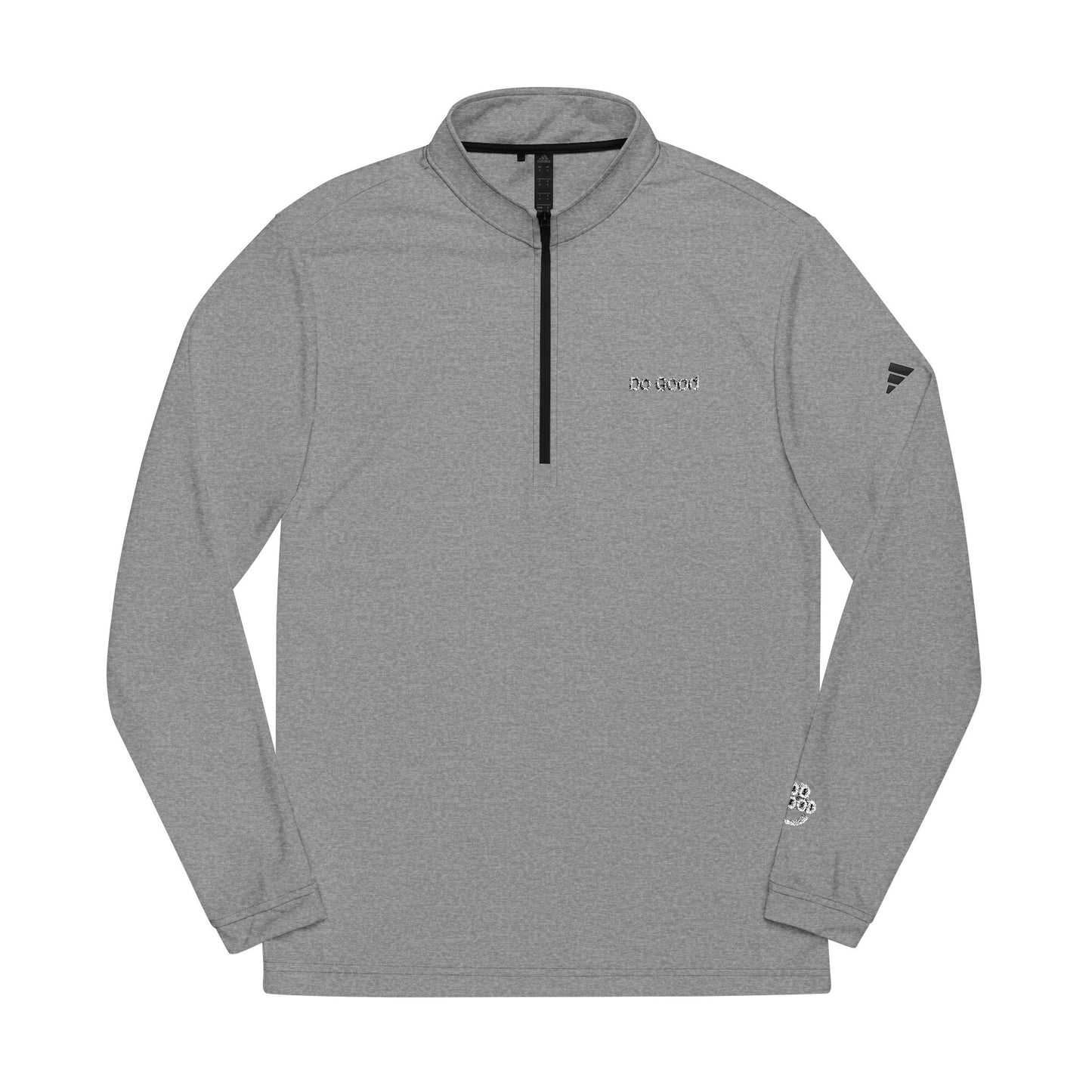 The Do Good Adidas® Quarter-Zip Do Good Pullover - Wear the Message to Inspire Kindness, One Small Act at a Time!