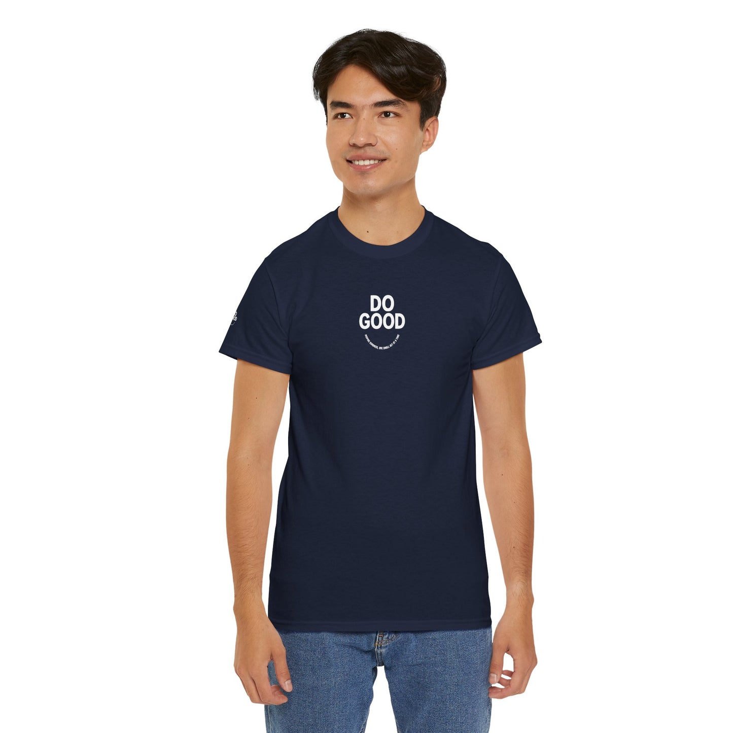 Do Good, Dalai Lama Quote Tee - Unisex Heavy Cotton T-Shirt, Motivational Shirt, Kindness Gift, Positive Vibes Clothing, Casual Wear