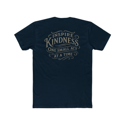 Do Good, Small Acts of Kindness Signature Tee Shirt:  Motivational Gift for Friends and Great for the Gym or Comfort at Home.