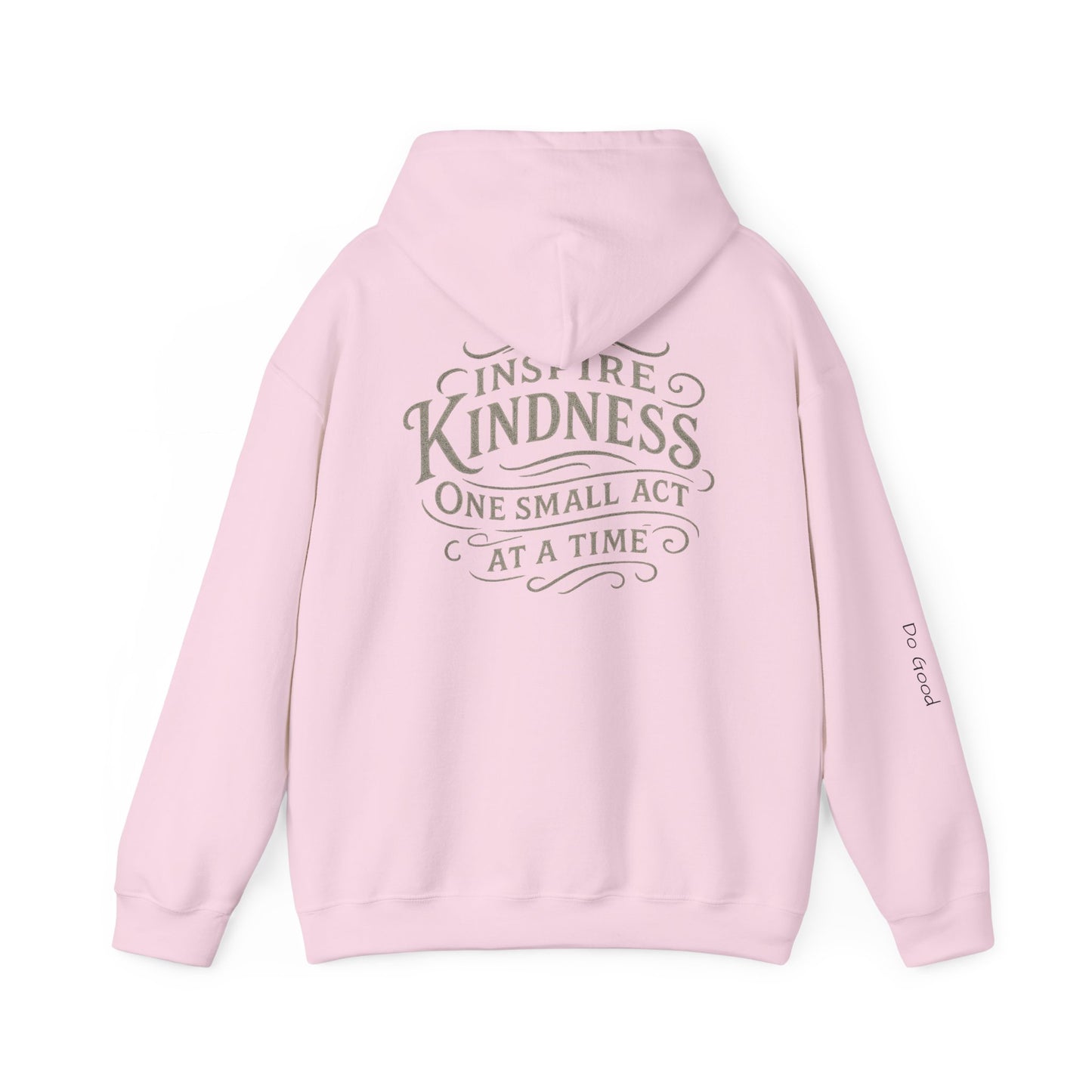 Do Good, Small Acts of Kindness Signature Hoodie:  Motivational Gift for Friends, Cozy Sweatshirt for Celebrations, Thoughtful Gift for Holidays