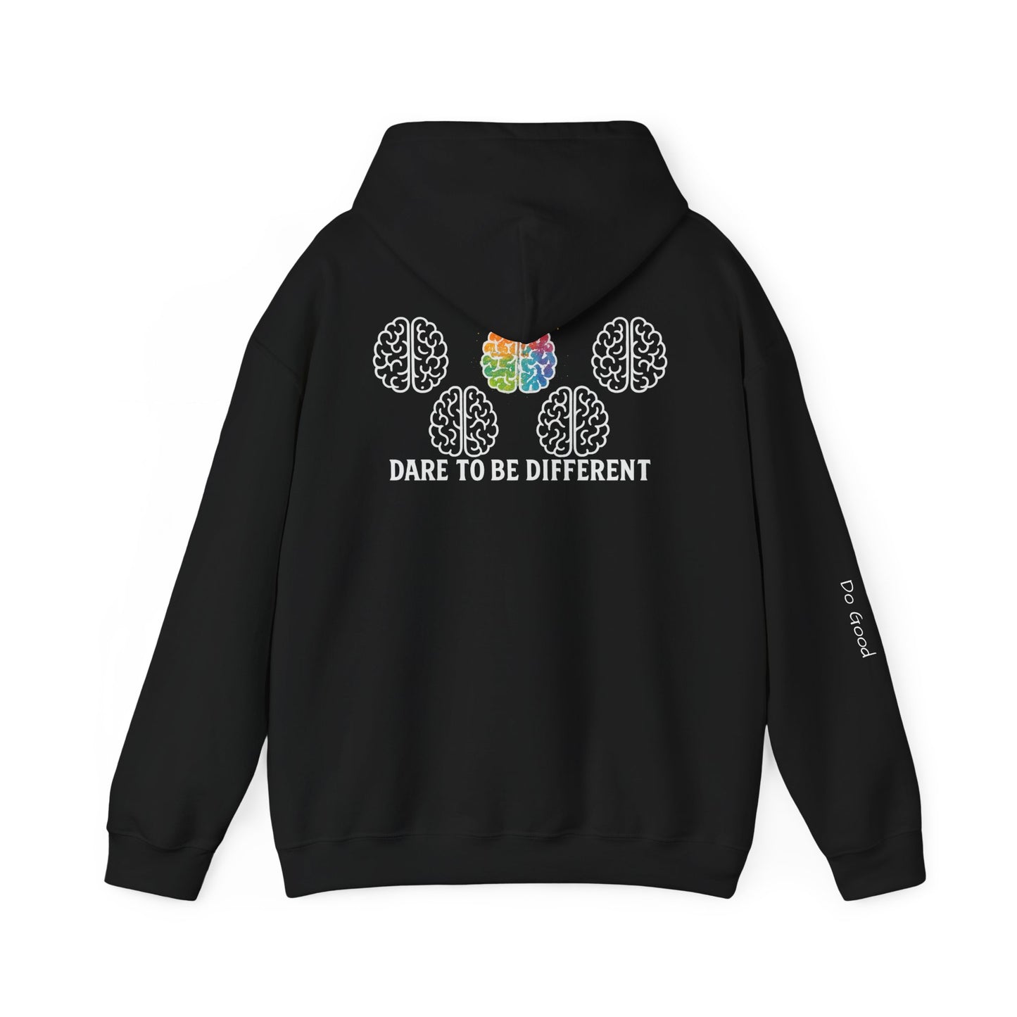 Dare to be Different, HyperFocus Hoodie - Motivational ADHD Sweatshirt, Everyday Comfort[...]