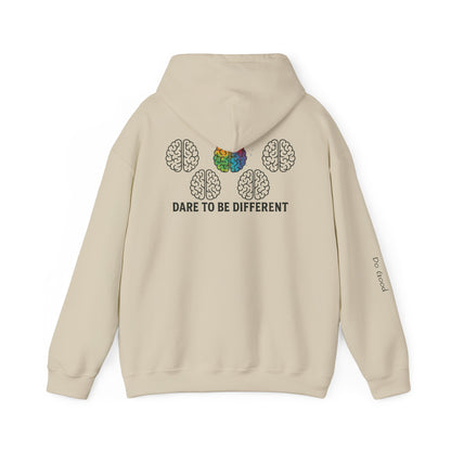 Dare to be Different, HyperFocus Hoodie - Motivational ADHD Sweatshirt, Everyday Comfort[...]