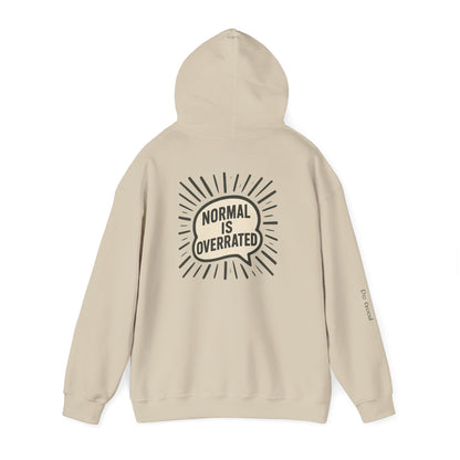 Heavy Blend Hoodie Normal is Overrated HyperFocus Do Good Sweatshirt