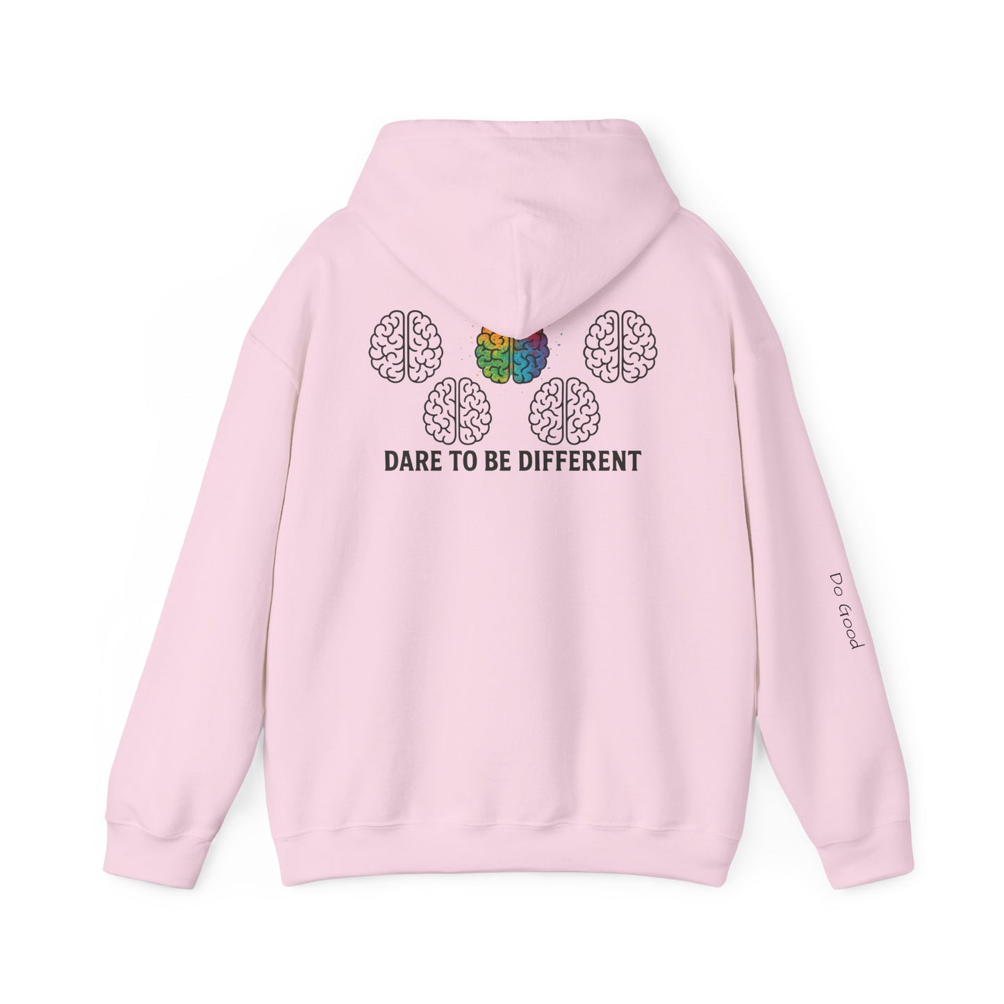 Dare to be Different, HyperFocus Hoodie - Motivational ADHD Sweatshirt, Everyday Comfort[...]