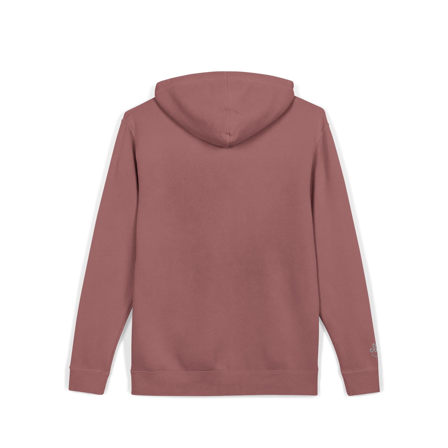 Being Kind is the Real Flex,  Pigment-Dyed Embroidered Do Good Hoodie