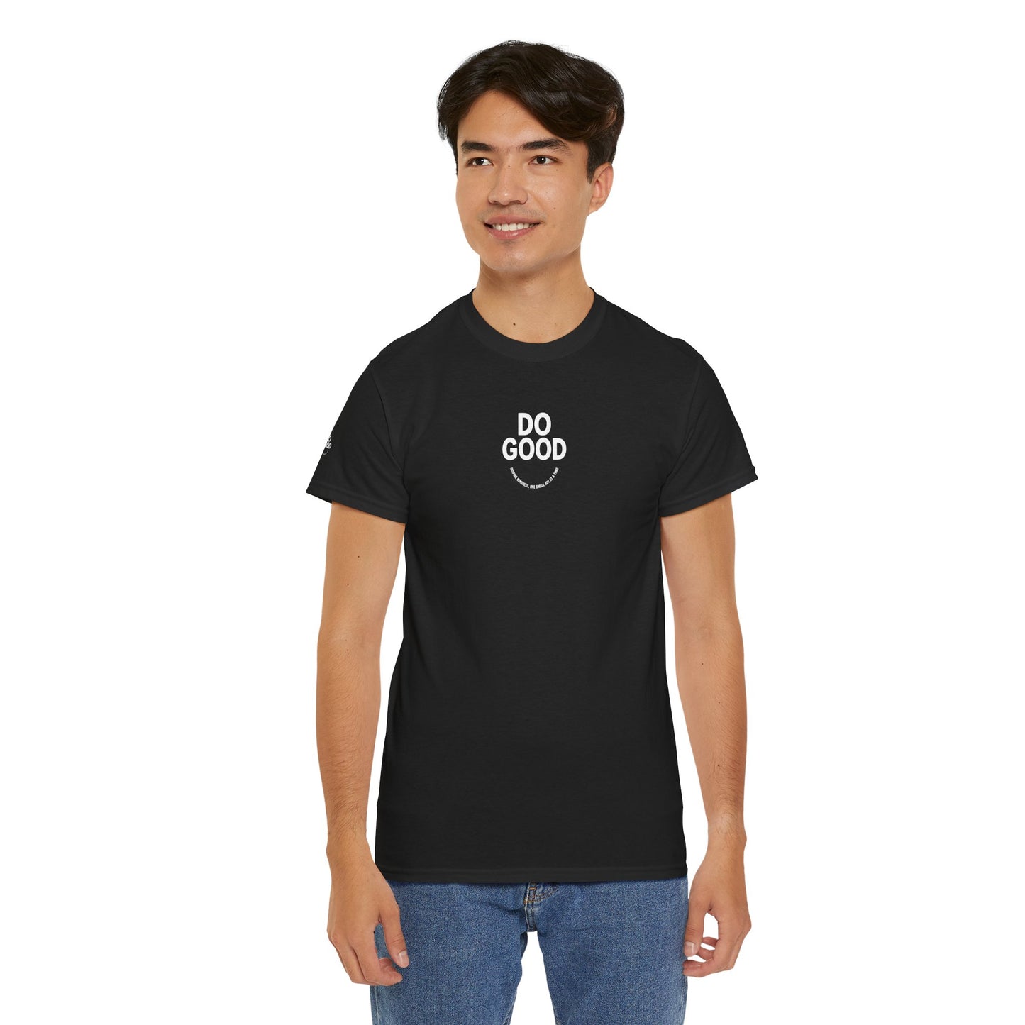 Do Good, Dalai Lama Quote Tee - Unisex Heavy Cotton T-Shirt, Motivational Shirt, Kindness Gift, Positive Vibes Clothing, Casual Wear