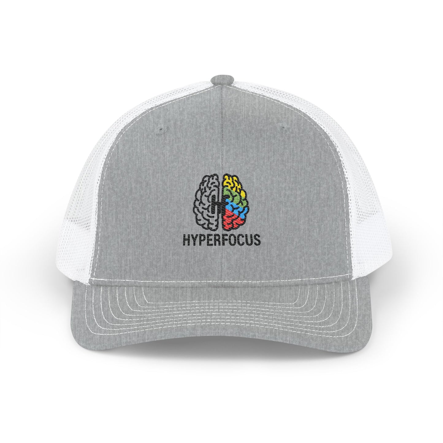 Embroidered Hyperfocus Trucker Hat,  ADHD pride