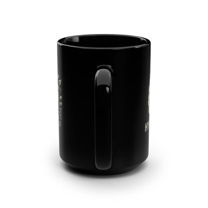 Caffeinated, Medicated, and Regulated, Hyperfocus Mug - Motivational for ADHD, Unique Workout Mug