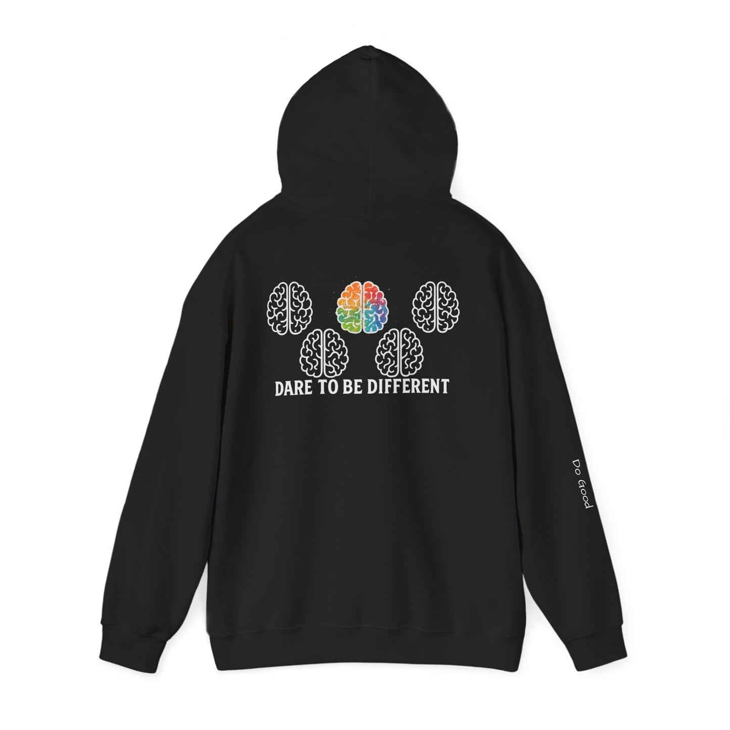 Dare to be Different, HyperFocus Hoodie - Motivational ADHD Sweatshirt, Everyday Comfort[...]
