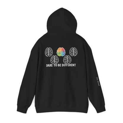 Dare to be Different, HyperFocus Hoodie - Motivational ADHD Sweatshirt, Everyday Comfort[...]