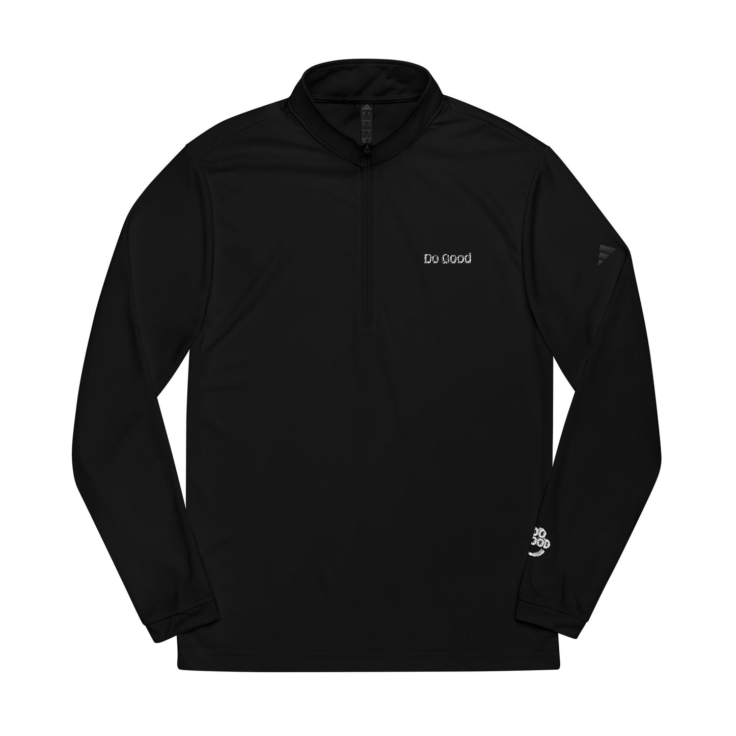 The Do Good Adidas® Quarter-Zip Do Good Pullover - Wear the Message to Inspire Kindness, One Small Act at a Time!