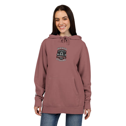 Mass Strongest Man 2026, Pigment-Dyed Embroidered Do Good Hoodie