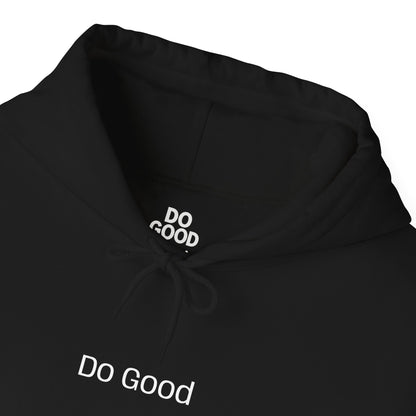 The Do Good =) Cozy Unisex Hooded Sweatshirt - Wear the Message to Inspire Kindness, One Small Act at a Time!